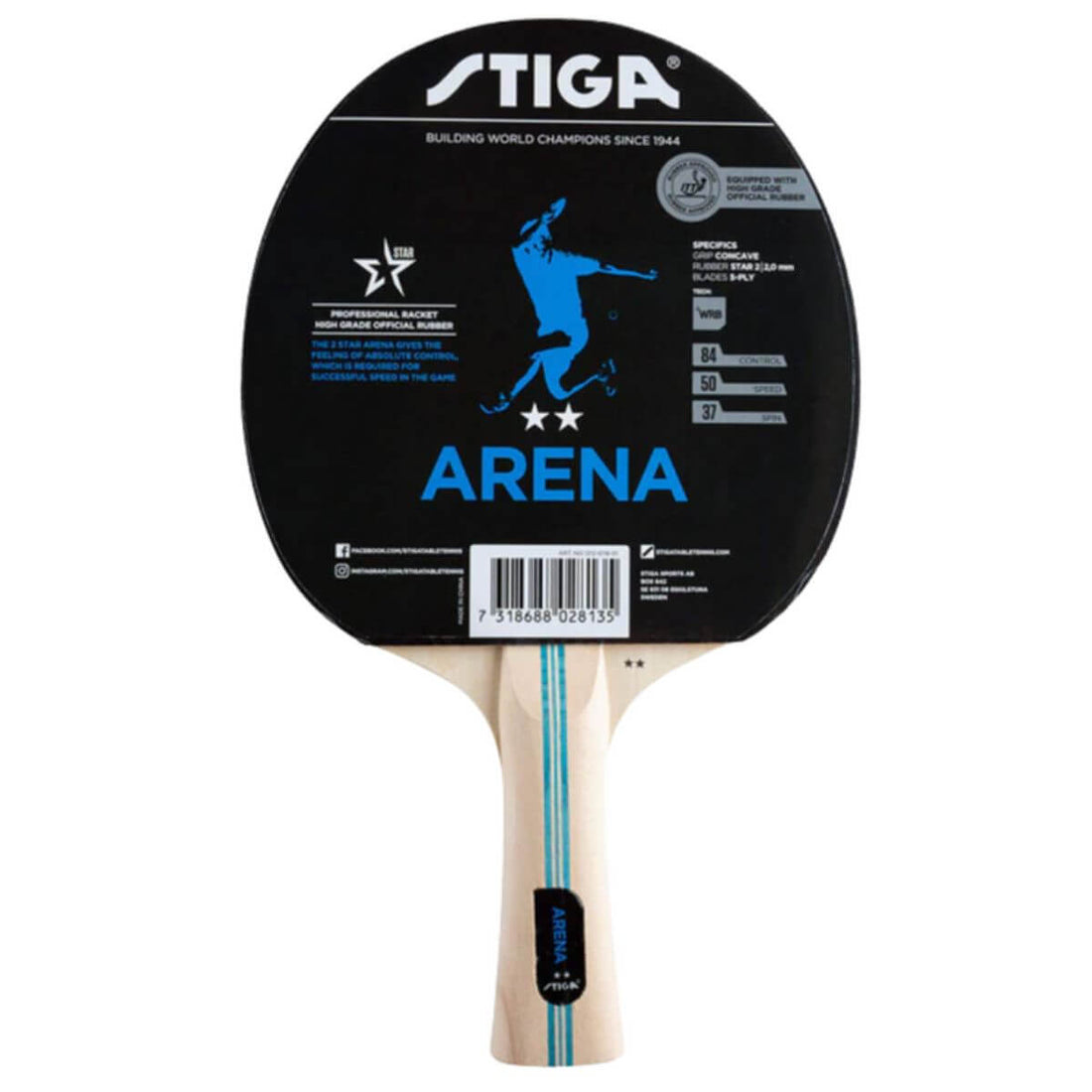 Stiga Arena Table Tennis Bat