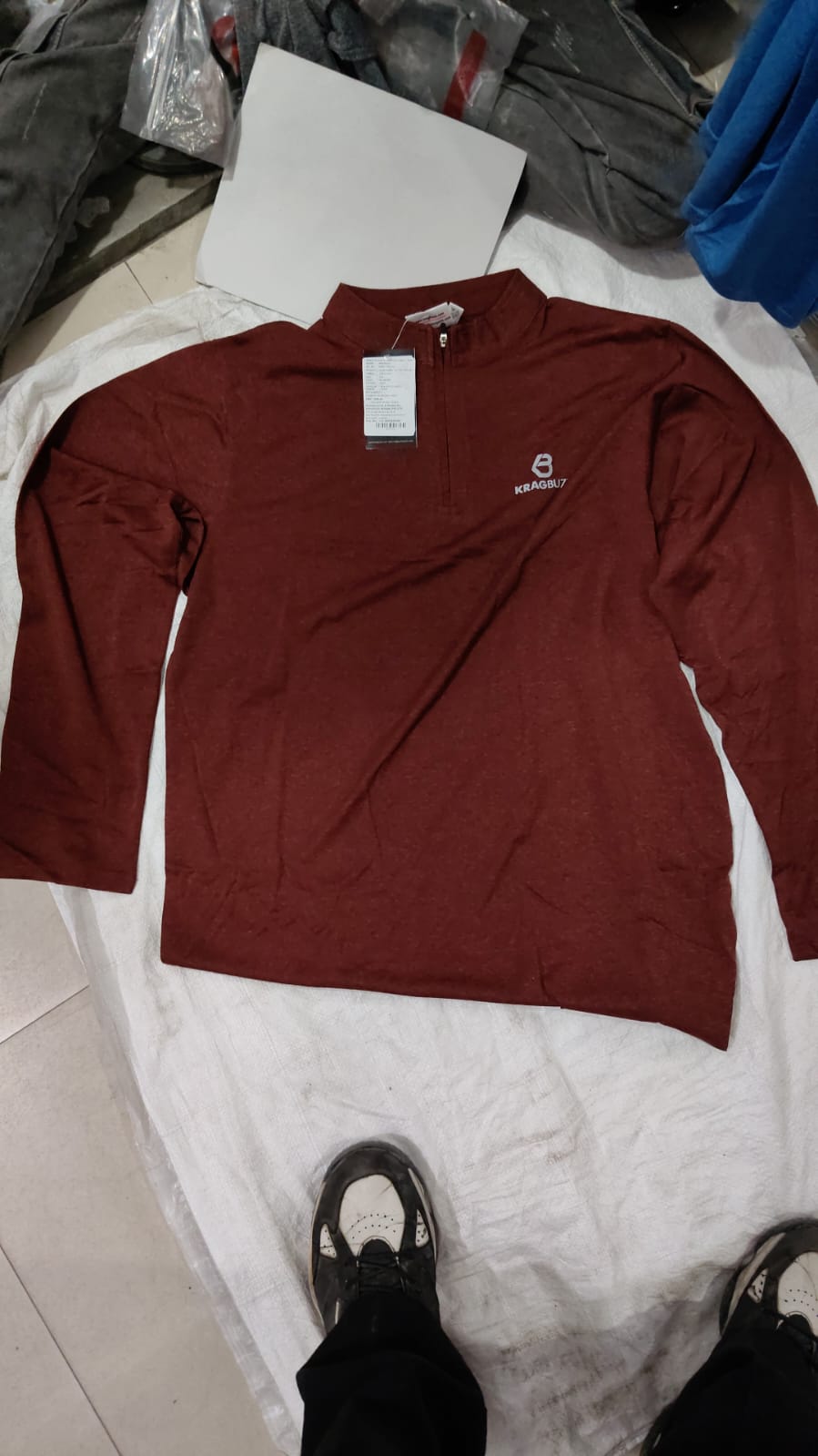 Functional Tee ZIP Collar