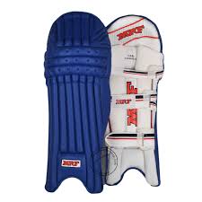MRF Game Changer Cricket Batting Leg Guard Blue