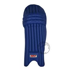 MRF Game Changer Cricket Batting Leg Guard Blue