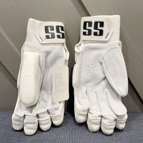 SS PLAYER EDITION BATTING GLOVES ALL WHITE