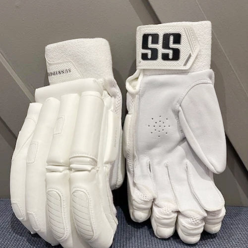 SS PLAYER EDITION BATTING GLOVES ALL WHITE