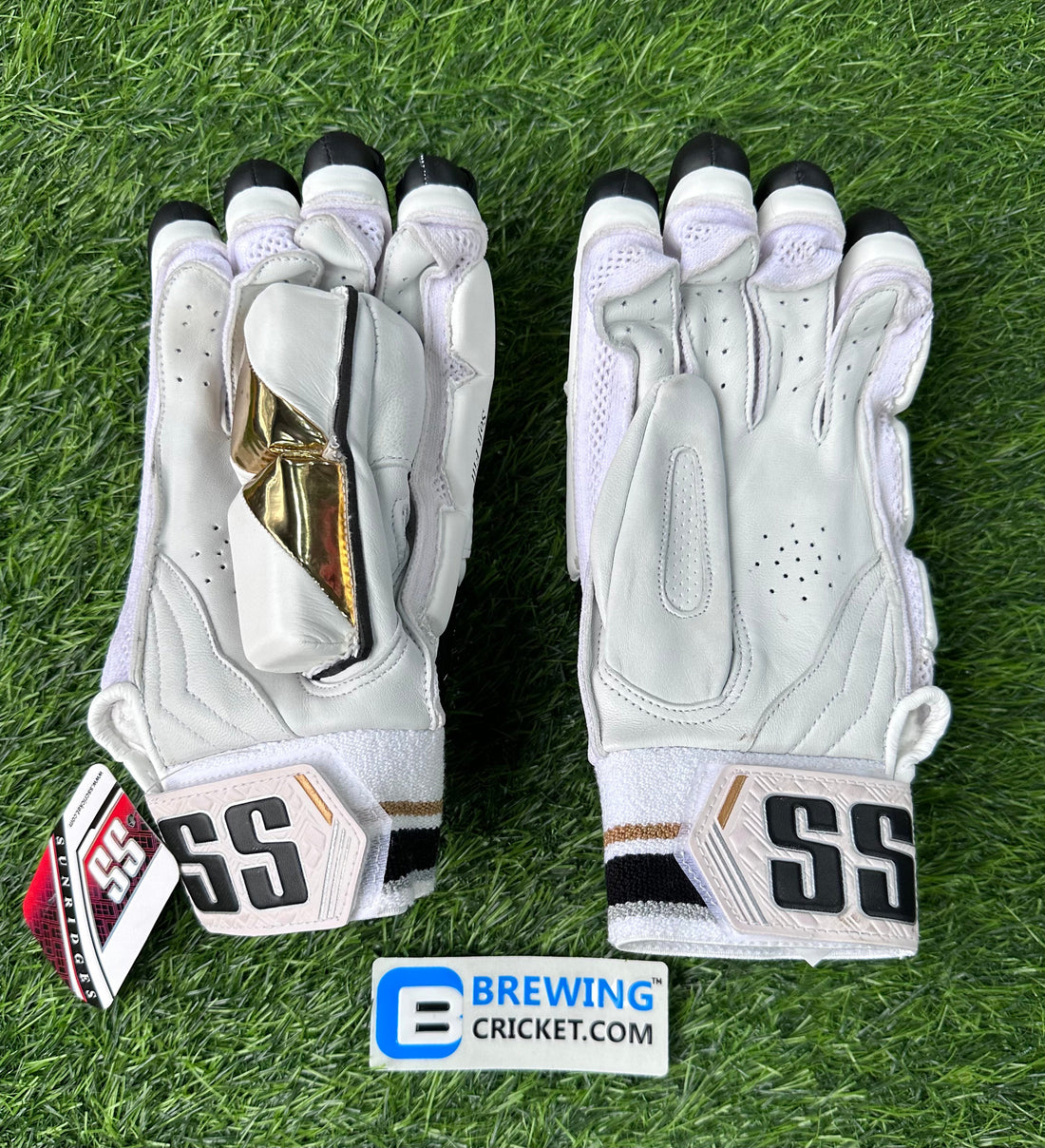 SS Super Test BBL Gold - Batting Gloves