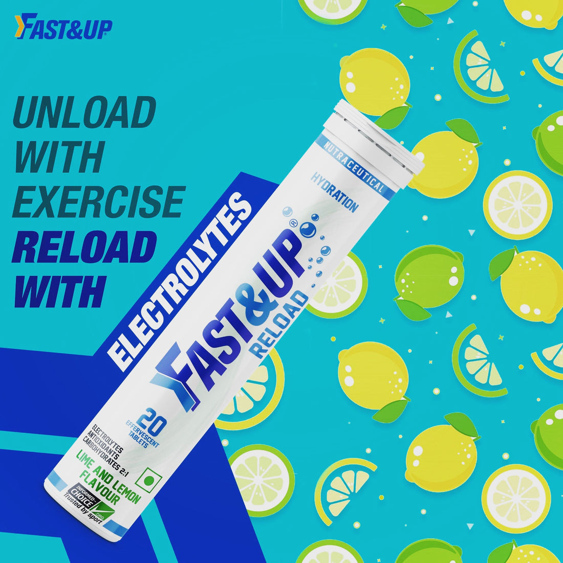 Fast Hydration Fast & Up Reload Hydration - Premium Electrolyte Drink | Kragbuzz Retail