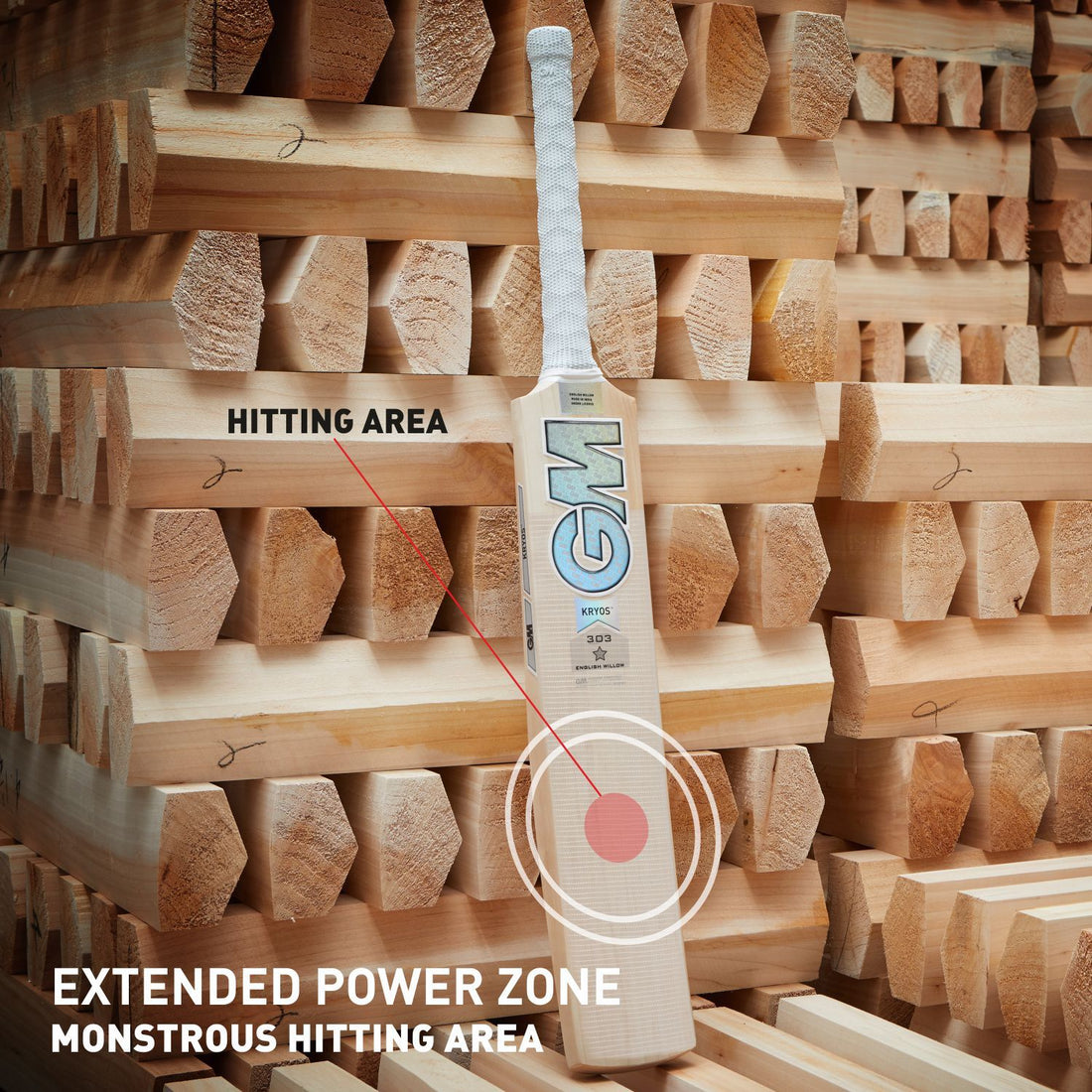 Kryos 303 English Willow Cricket Bat